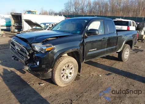 2016 Toyota Tacoma Sr5 V6 из США, поврежденный, VIN 5TFSZ5AN4GX011820